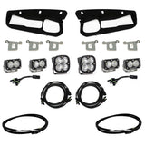 Ford Squadron Pro/Dual S2 Sport Steel Bumper Fog Pocket Light Kit - Ford 2021-2026 Bronco; 2022-2026 Bronco Raptor