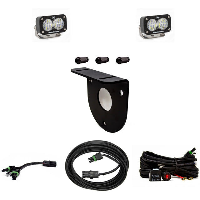 Kit de marche arrière Bronco Dual S2 Sport avec système de montage et montage Ford Bronco Baja Designs à partir de 21 ans