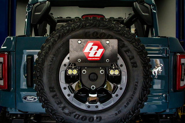 Kit de marche arrière Bronco Dual S2 Sport avec système de montage et montage Ford Bronco Baja Designs à partir de 21 ans