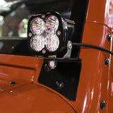 Jeep JK XL Sport A-Pillar Light Kit - Jeep 2007-18 Wrangler JK