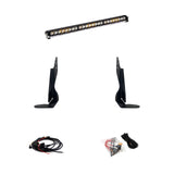 GMC S8 30-Inch Behind the Grille Light Bar Kit - GMC 2020-23 Sierra 2500HD/3500HD
