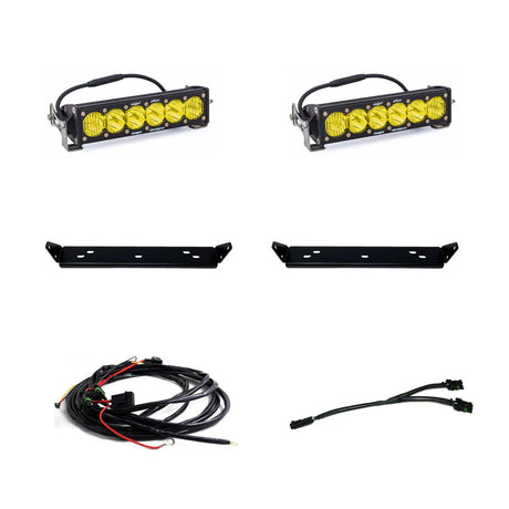 10 Inch Onx6 D/C Behind Grill Kit fits 21-On Ford Raptor Baja Designs