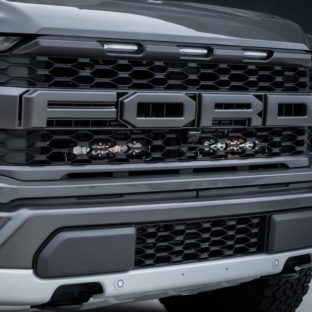 Kit de calandre arrière transparent S8 D/C de 10 pouces pour modèles Ford Raptor Baja de 21 pouces