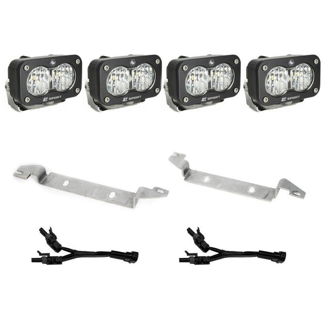 Toyota S2 Sport Dual Fog Pocket Light Kit - Toyota 2022-2026 Tundra