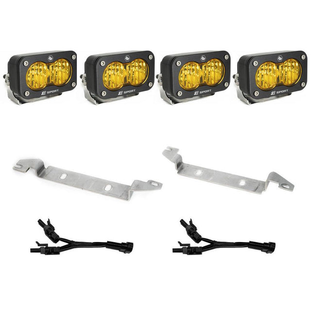 Toyota S2 Sport Dual Fog Pocket Light Kit - Toyota 2022-2026 Tundra