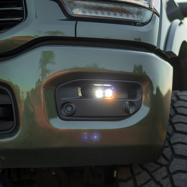 RAM S2 SAE Fog Pocket Light Kit - RAM 2019-2026 2500/3500