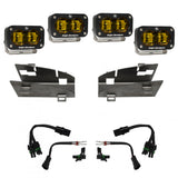 RAM Dual S2 SAE Fog Pocket Light Kit - RAM 2019-24 1500 Rebel; 2021-24 1500 TRX