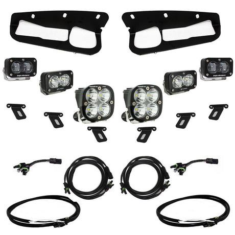 Ford Bronco S2 SAE “Pro” Fog Pocket Light Kit - Ford 2021-2026 Bronco; Steel Bumper