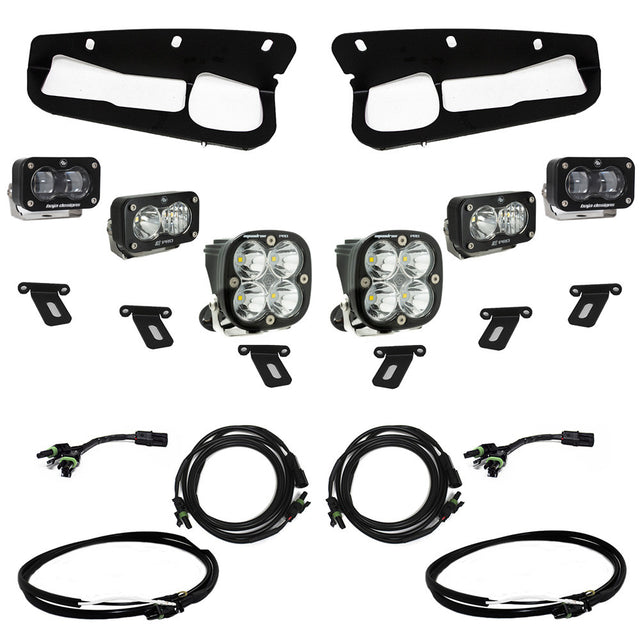 Ford Bronco S2 SAE “Pro” Fog Pocket Light Kit - Ford 2021-2026 Bronco; Steel Bumper