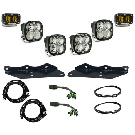 Ford Raptor Squadron/S2 SAE "Sportsman" Fog Pocket Light Kit - Ford 2017-20 F-150