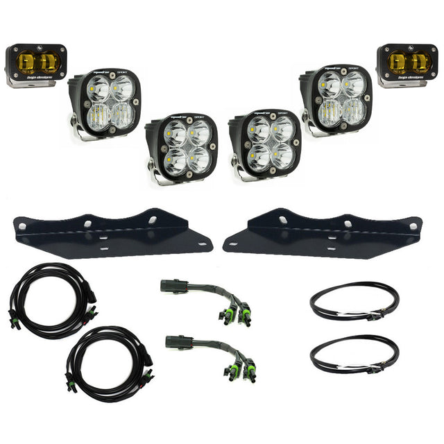 Ford Raptor Squadron/S2 SAE "Sportsman" Fog Pocket Light Kit - Ford 2017-20 F-150
