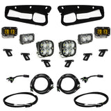 Ford S2 SAE “Sportsmen” Fog Pocket Light Kit - Ford 2021-2026 Bronco; Steel Bumper
