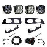 Ford Squadron SAE/Squadron Pro Dual Fog Pocket Light Kit - Ford 2023-2026 F-250/350 Super Duty