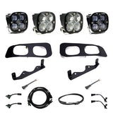 Ford Squadron SAE/Squadron Pro Dual Fog Pocket Light Kit - Ford 2023-2026 F-250/350 Super Duty