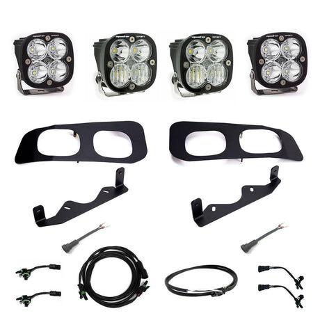 Ford Squadron Sport Dual Fog Pocket Light Kit - Ford 2023-2026 F-250/350 Super Duty