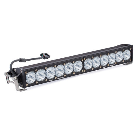 Barre lumineuse LED de 50 pouces, modèle de conduite large ambre, série OnX6, conceptions Baja