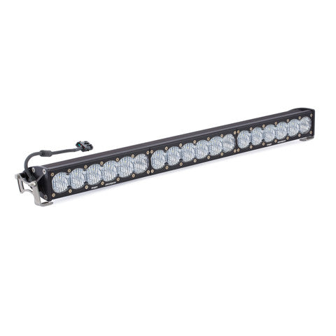 Barre lumineuse LED de 50 pouces, modèle de conduite large ambre, série OnX6, conceptions Baja