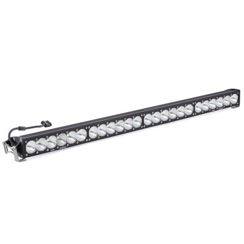 Barre lumineuse LED de 50 pouces, modèle de conduite large ambre, série OnX6, conceptions Baja