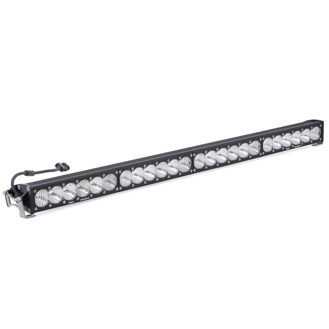Barre lumineuse LED de 50 pouces, modèle de conduite large ambre, série OnX6, conceptions Baja