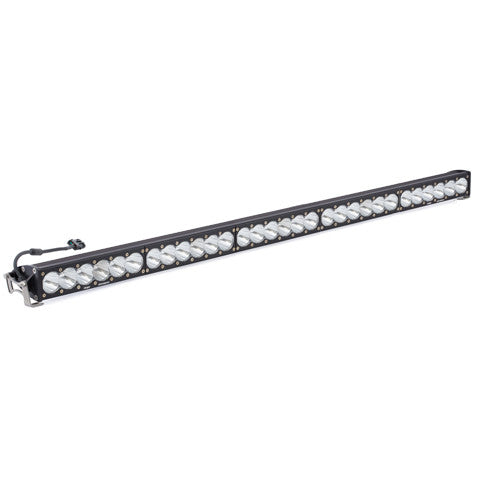 Barre lumineuse LED de 50 pouces, modèle de conduite large ambre, série OnX6, conceptions Baja