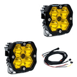 Squadron 2.0 Pro Black LED Auxiliary Light Pod Pair - Universal