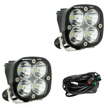 Squadron Pro LED Light Pod Pair - Black
