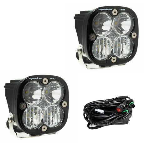 Squadron Pro LED Light Pod Pair - Black