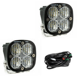 Paire de pods lumineux auxiliaires LED Squadron Pro noirs - Universels