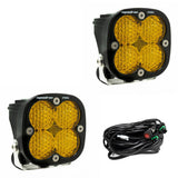 Paire de pods lumineux auxiliaires LED Squadron Pro noirs - Universels