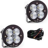 Paire de modules de lumière LED à lentille ambre, motif de virage large, série XL R Pro, modèles Baja
