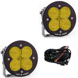 Paire de modules de lumière LED à lentille ambre, motif de virage large, série XL R Pro, modèles Baja