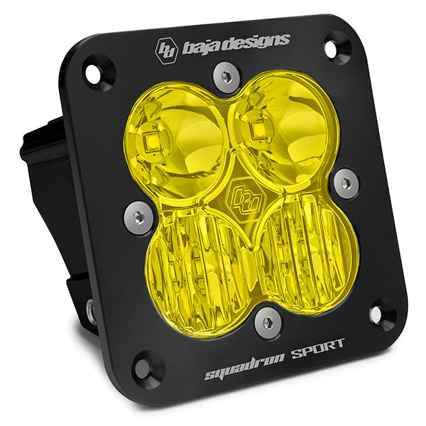 Phare auxiliaire à LED encastré Squadron Sport noir – Universel