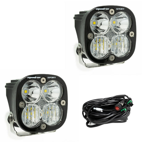 Squadron Sport LED Light Pod Pair - Black