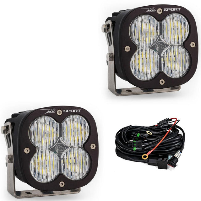 Paire de modules de lumière LED à motif de virage large, série XL Sport, Baja Designs