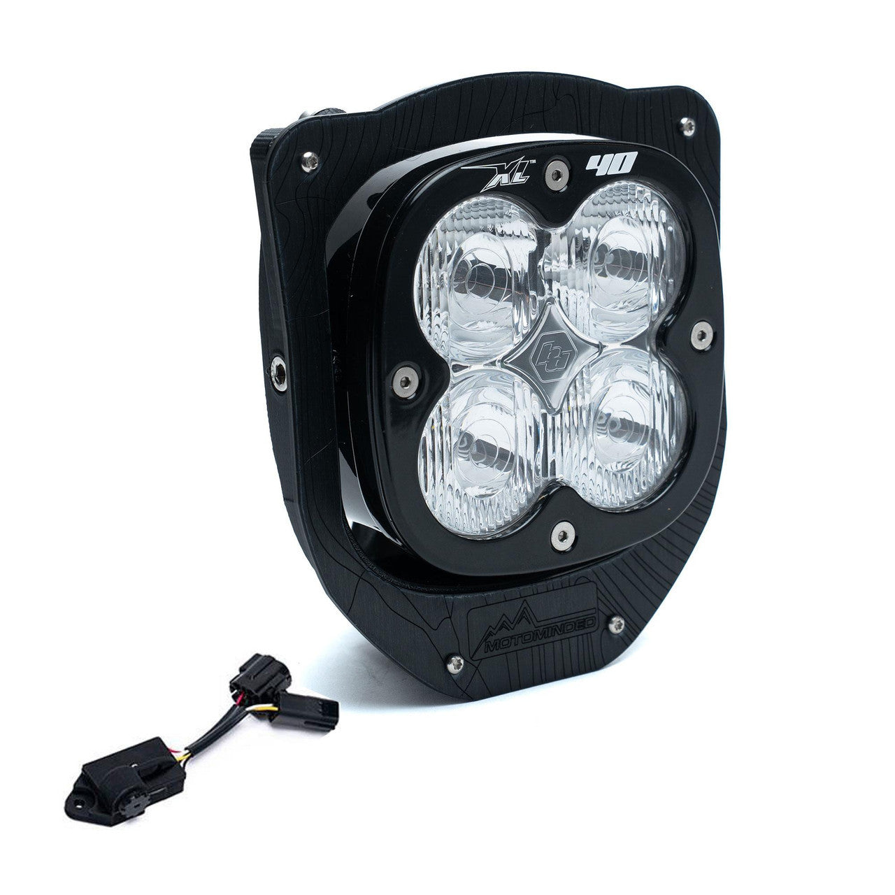 XL40 (D/C) LED Headlight Kit w/ Dimmer - Husqvarna FE-S/FE-W/FE/TE ('24-26)