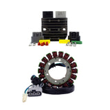 Kit de conversion et amélioration du système de charge (stator/régulateur de tension) 250W CA/CC pour éclairage - Honda XR650R '00-07