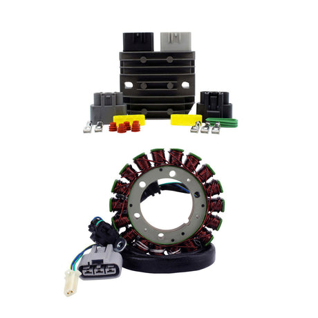 250W AC to DC Lighting Stator/Voltage Regulator Charging System Conversion Upgrade Kit - Honda XR650R ‘00-07