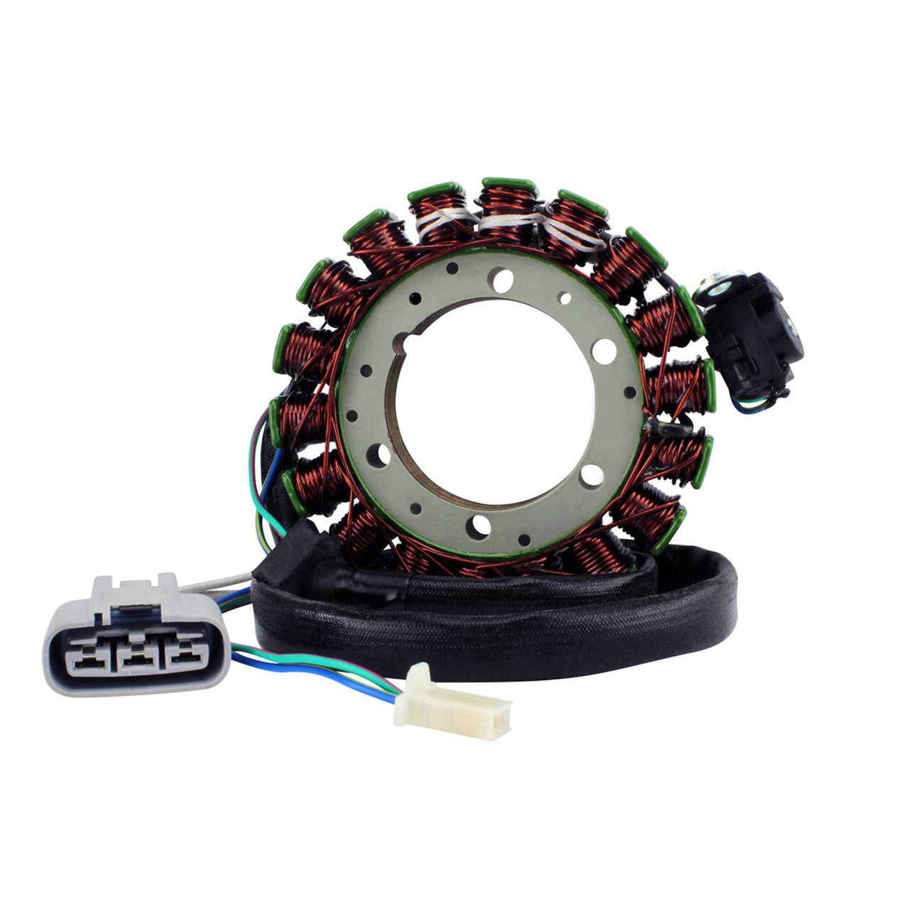 Kit de conversion et amélioration du système de charge (stator/régulateur de tension) 250W CA/CC pour éclairage - Honda XR650R '00-07