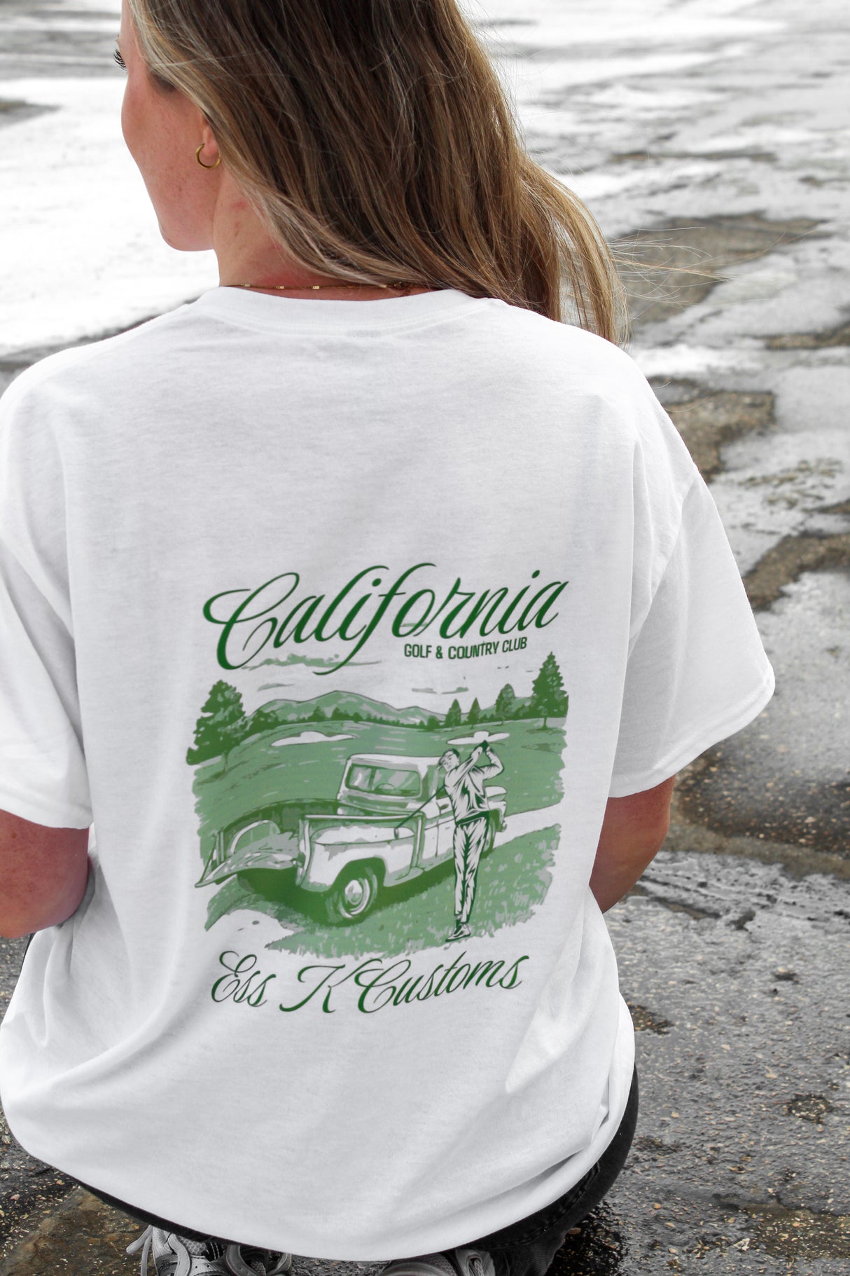 Ess K Customs - Limited Edition Golf Tee | White