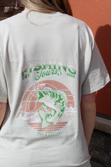 Ess K Customs - Limited Edition Fishing Tee | Cream