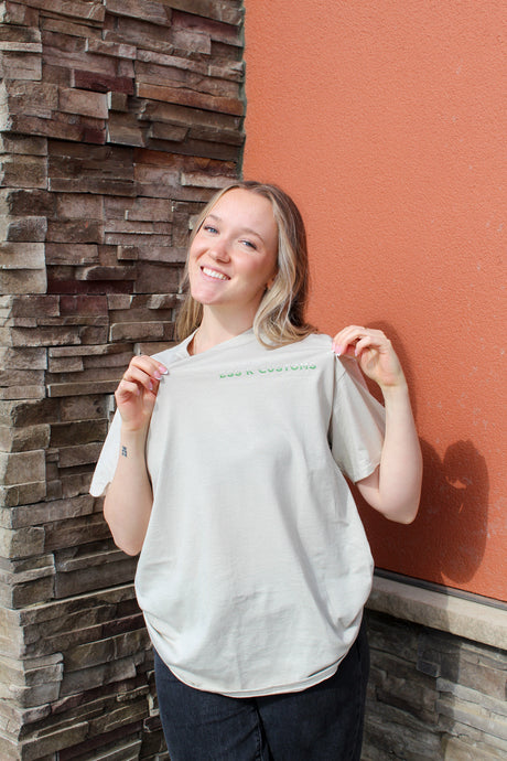 Ess K Customs - Limited Edition Fishing Tee | Cream