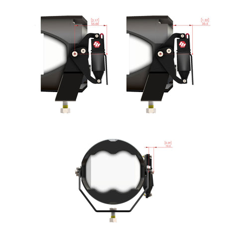 Kit d'actionneur lumineux REFLEX™ – Boîtier LP4/LP6/LP9/XL-M - Universel