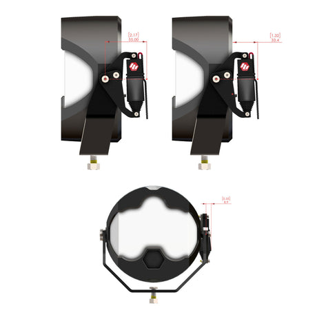 Kit d'actionneur lumineux REFLEX™ – Boîtier LP4/LP6/LP9/XL-M - Universel