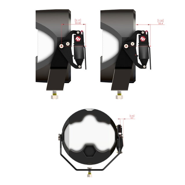 Kit d'actionneur lumineux REFLEX™ – Boîtier LP4/LP6/LP9/XL-M - Universel