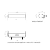 Barre lumineuse RTL-M de 6 pouces sans plaque lumineuse Baja Designs