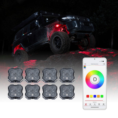 Stage Series Universal Rock Light SXS Installer Kit (8-pack)