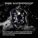 Stage Series Universal Rock Light SXS Installer Kit (8-pack)