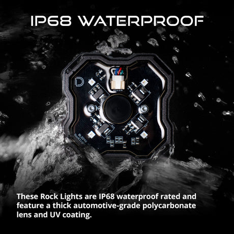 Stage Series Universal Rock Light SXS Installer Kit (8-pack)
