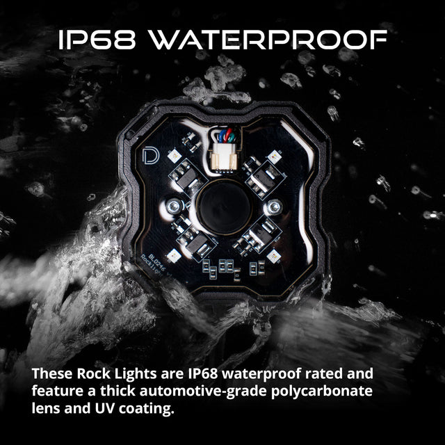 Stage Series Universal Rock Light SXS Installer Kit (8-pack)