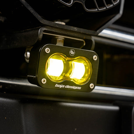 S2 SAE LED Auxiliary Light Pod Pair - Road Legal